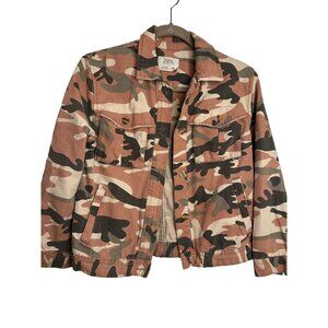 Zara Girls Pink Camo Jacket Size‎ 11-12